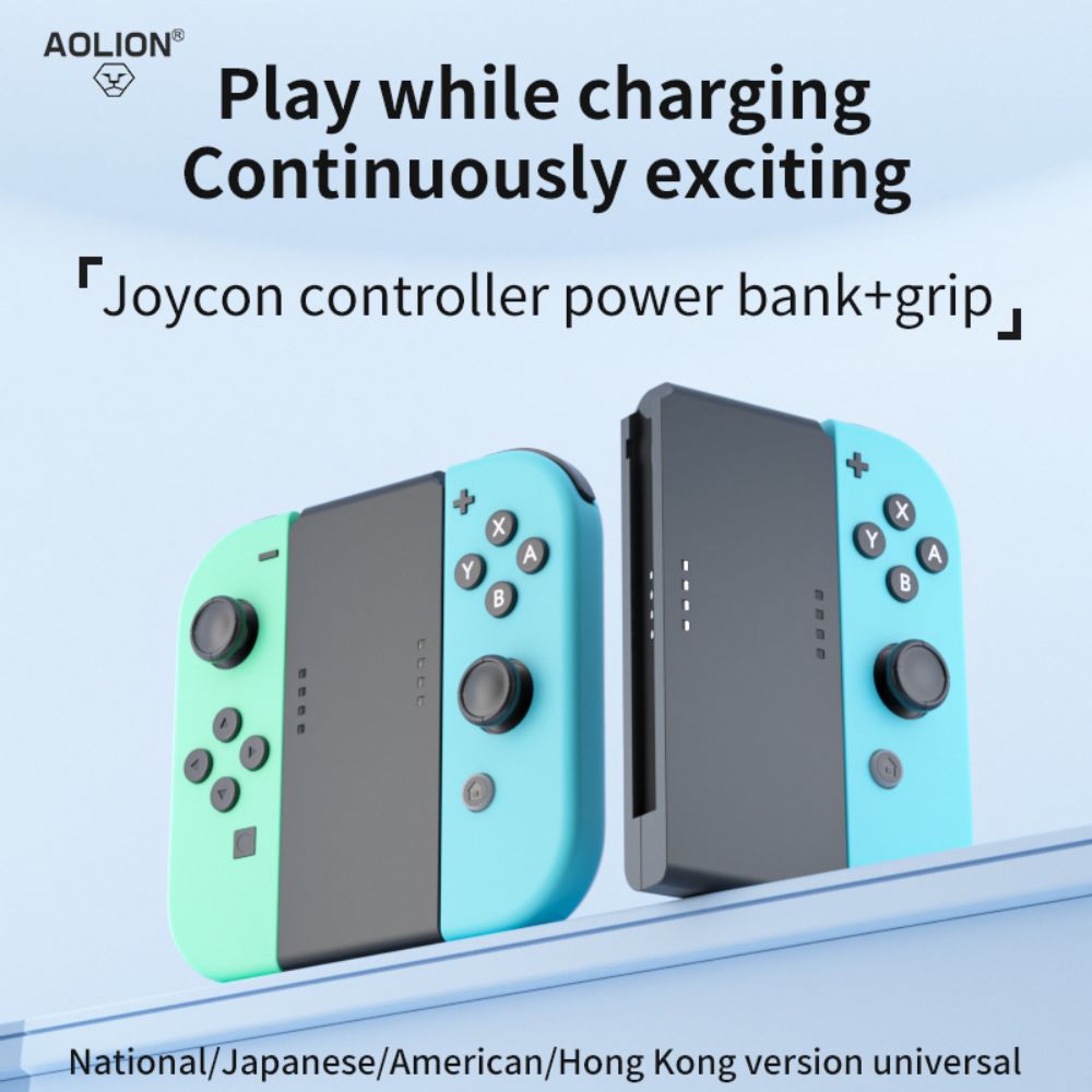 Gaming Accessories Nintendo - AOLION Portable Switch Joncon Charging Grip