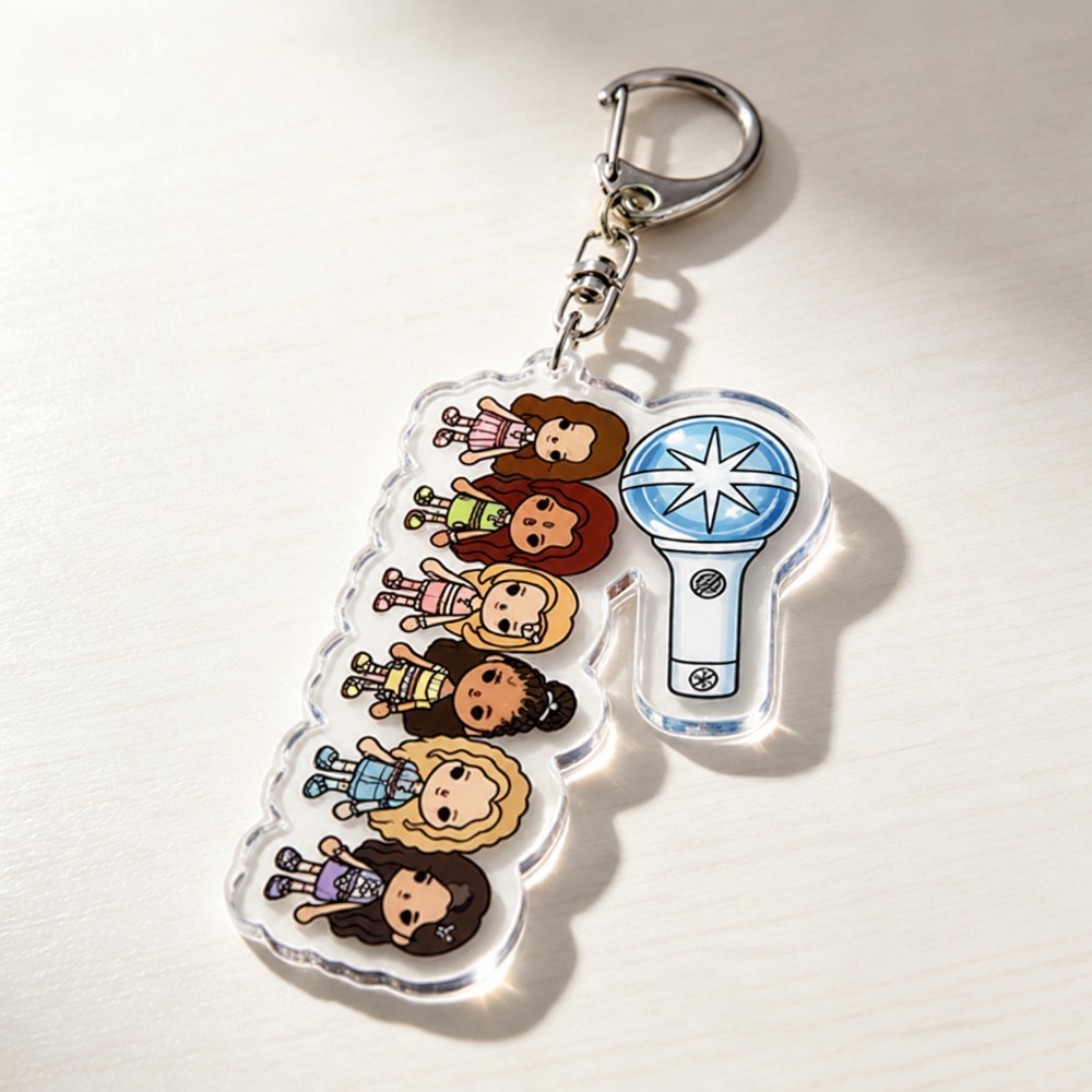 Gaming Accessories Wholesale - K-pop Katseye Keychain Accessories Bag Charms