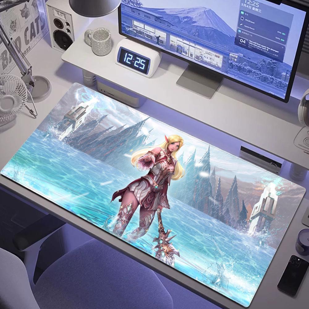 Gaming Mouse Pad Xl - Large Desk Mat Lineage 2 Mouse