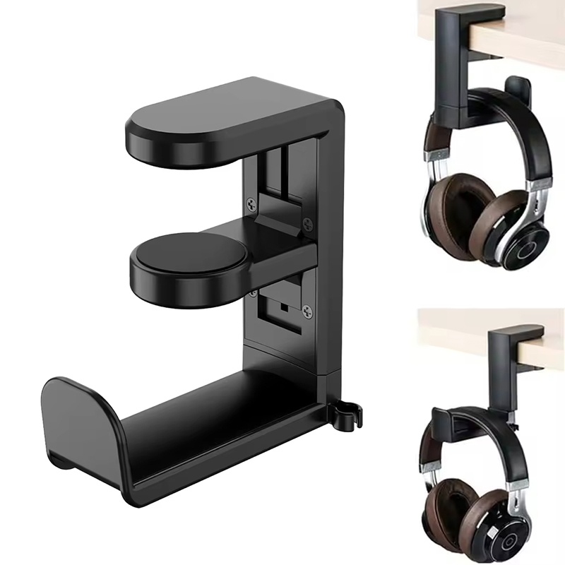 Gaming Accessories For Setup - Universal Gaming Headphone Stand Headset Hook