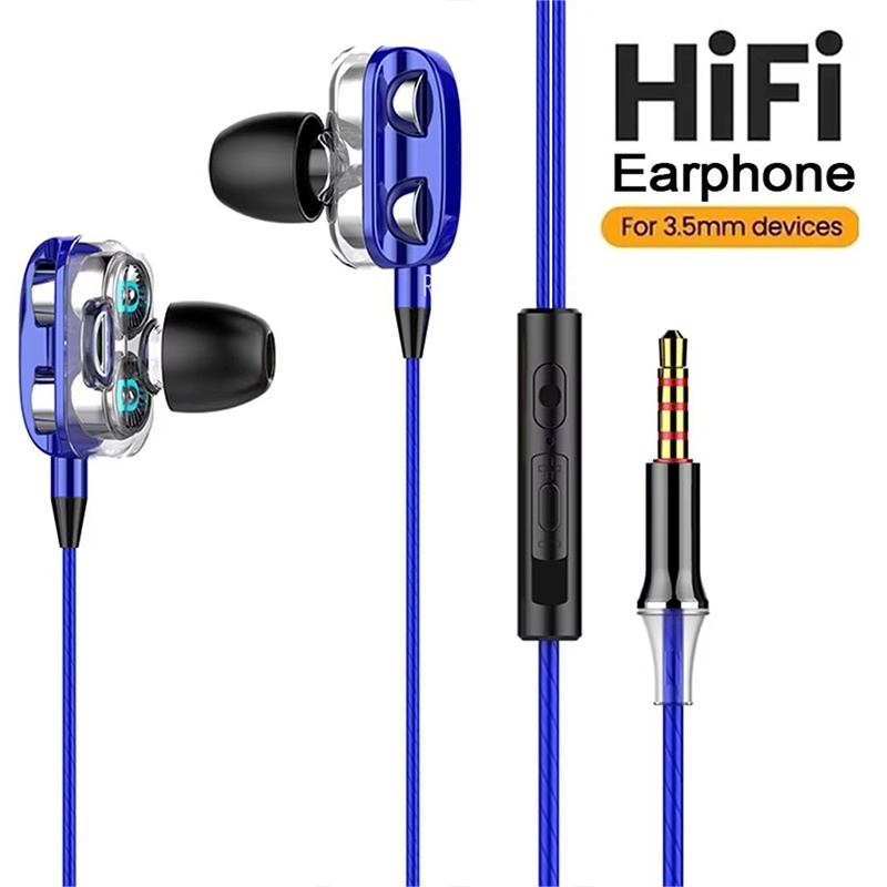 In Ear Stereo Headset Heavy Ba - Gaming Accessories Headset ulasan dan harga