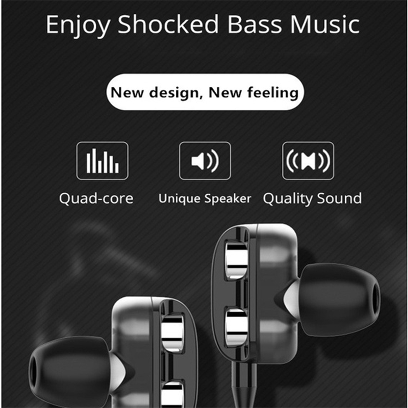 In Ear Stereo Headset Heavy Ba - Gaming Accessories Headset ulasan dan harga