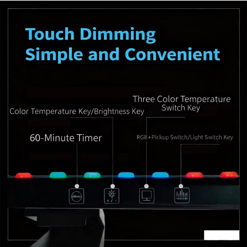RGB Atmosphere Monitor Light B - Monitor Light Bar ulasan dan harga