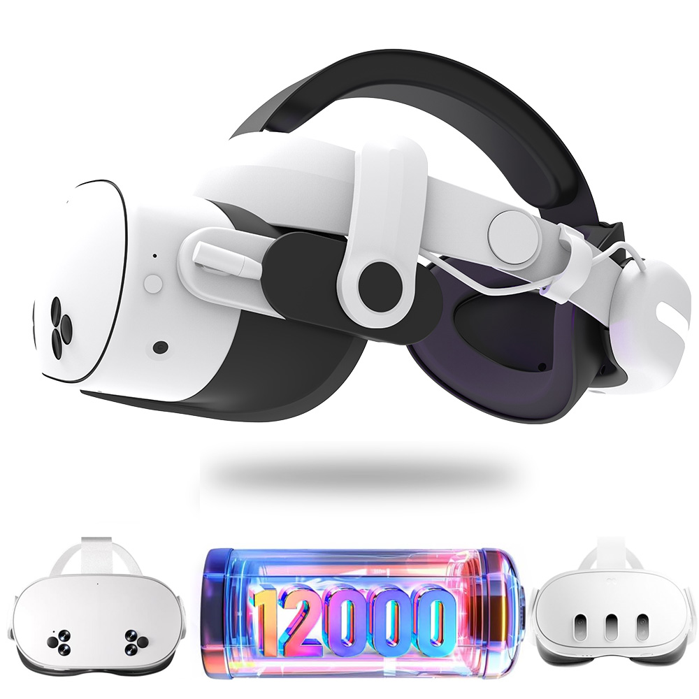 For Quest3S VR Headset 12000mA - Gaming Accessories Headset ulasan dan harga