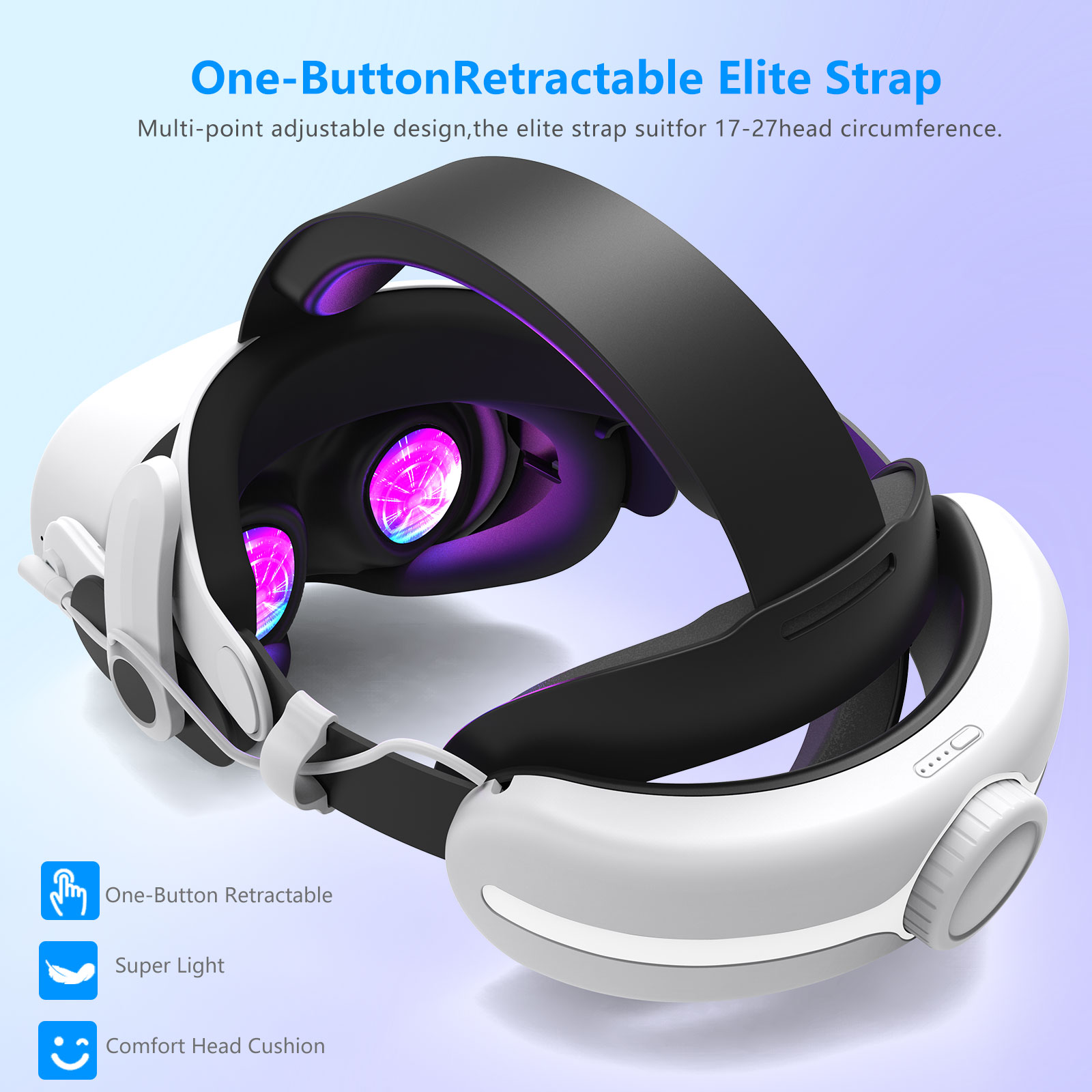 For Quest3S VR Headset 12000mA - Gaming Accessories Headset ulasan dan harga