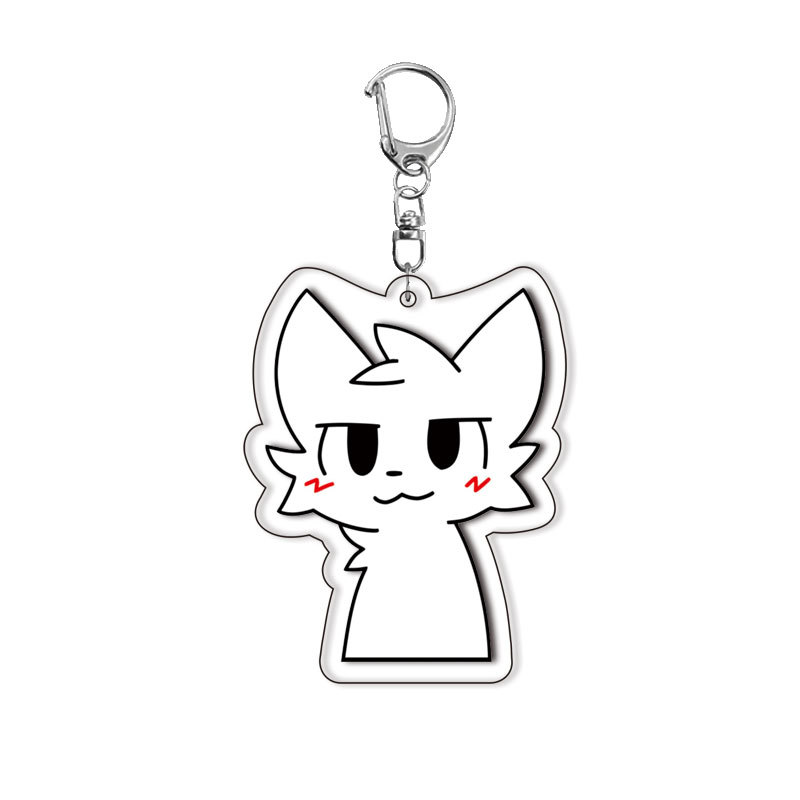 Cute Black White Cat Boys Kiss - Gaming Accessories Wholesale ulasan dan harga