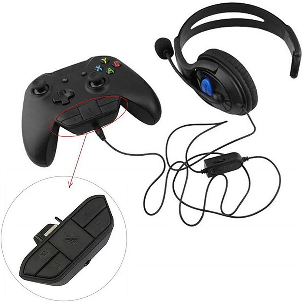 Stereo Headset Adapter for Xbo - Gaming Accessories Headset ulasan dan harga