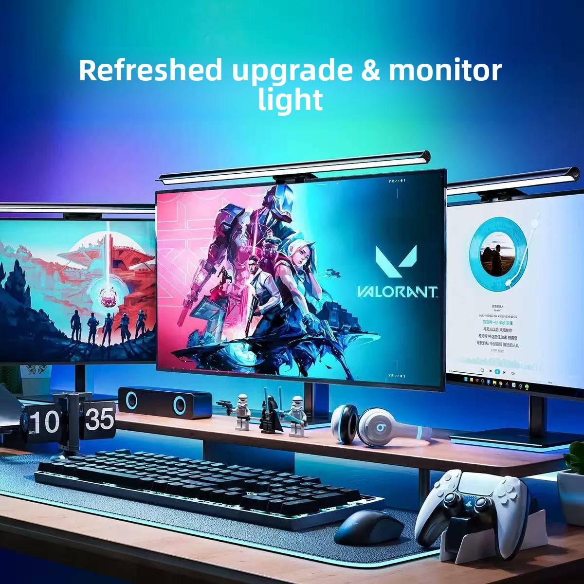 RGB Touch-Control Monitor Ligh - Monitor Light Bar ulasan dan harga