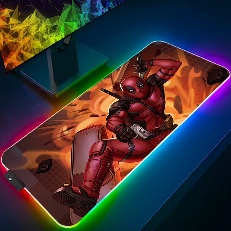 LED Mouse Pad Gaming Backlight - Gaming Accessories Wholesale ulasan dan harga