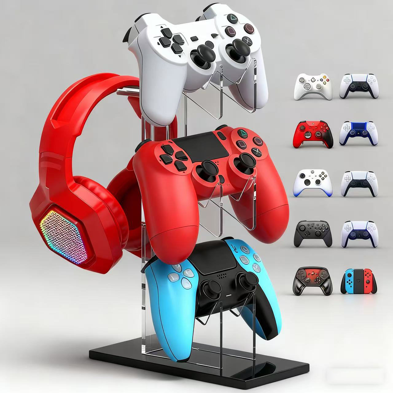 Universal 2/3 Tier Controller  - Gaming Accessories Headset ulasan dan harga