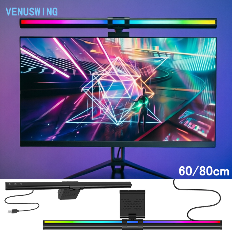 RGB Light 60/80cm Game Atmosph - Monitor Light Bar ulasan dan harga