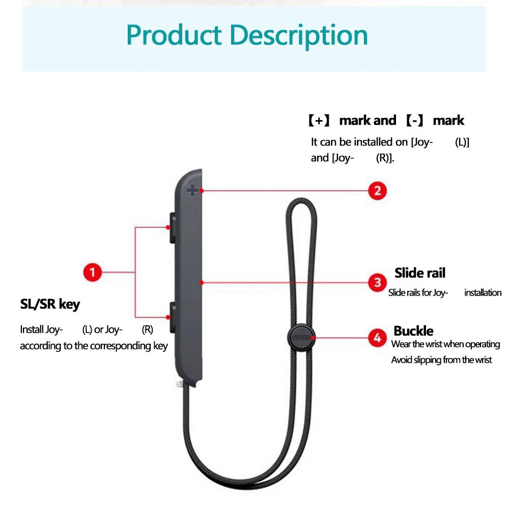 1 Pair Wrist Straps For Ninten - Gaming Accessories Nintendo ulasan dan harga
