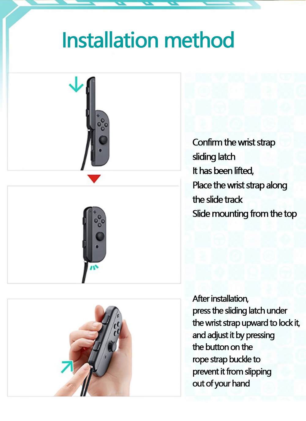 1 Pair Wrist Straps For Ninten - Gaming Accessories Nintendo ulasan dan harga
