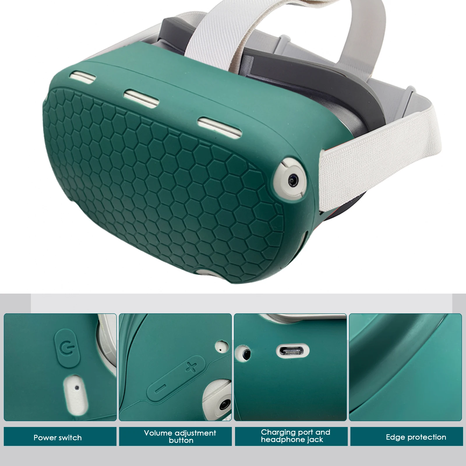 Silicone Protective Cover Shel - Gaming Accessories Headset ulasan dan harga