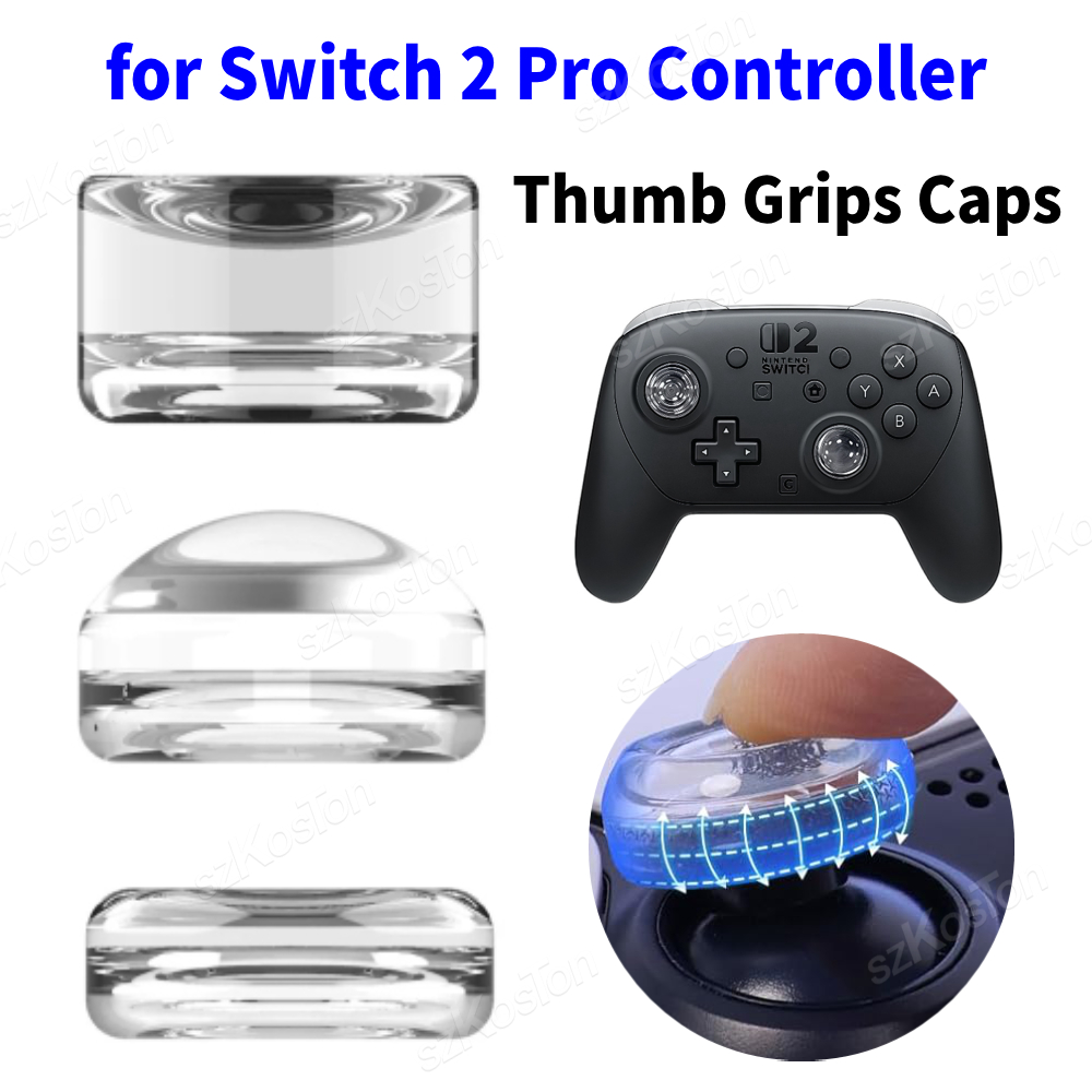 Clear Thumb Grips Caps for Swi - Gaming Accessories Nintendo ulasan dan harga