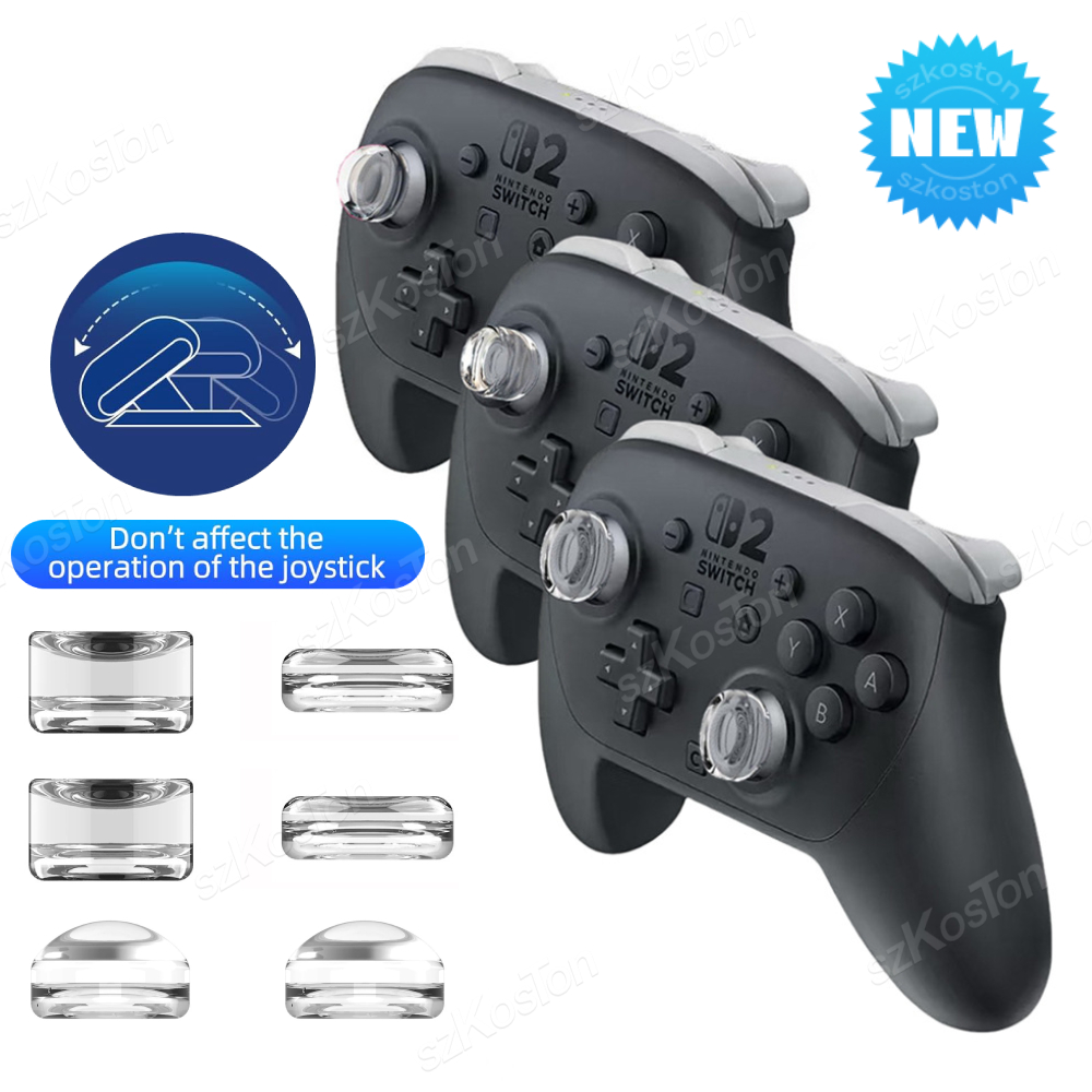 Clear Thumb Grips Caps for Swi - Gaming Accessories Nintendo ulasan dan harga