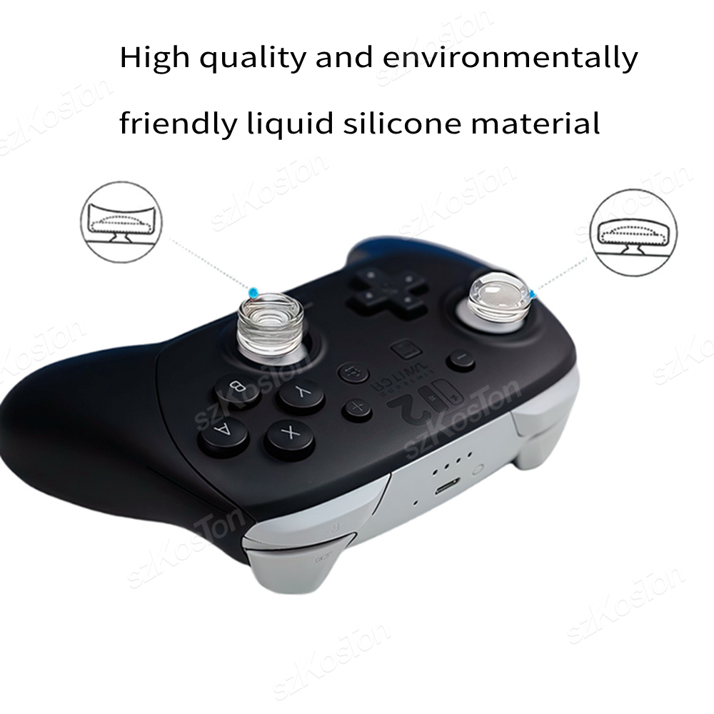 Clear Thumb Grips Caps for Swi - Gaming Accessories Nintendo ulasan dan harga