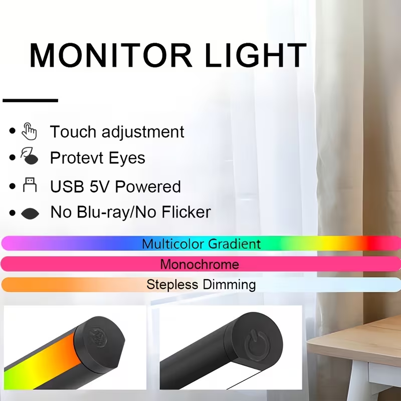 Monitor PC Screen Light LED Di - Monitor Light Bar ulasan dan harga
