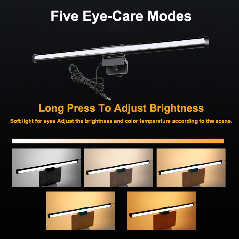 30CM Screen Hanging Lights Mon - Monitor Light Bar ulasan dan harga