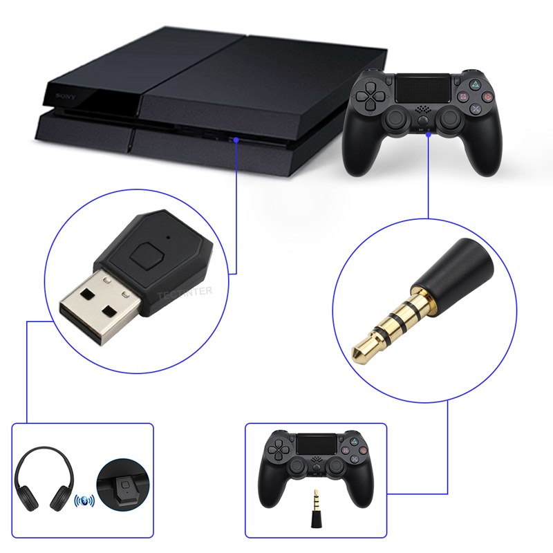 USB Wireless Adapter Receiver  - Gaming Accessories Headset ulasan dan harga
