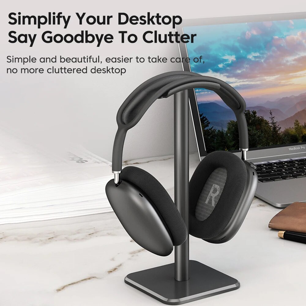 Universal Headphone Stand Alum - Gaming Accessories For Setup ulasan dan harga