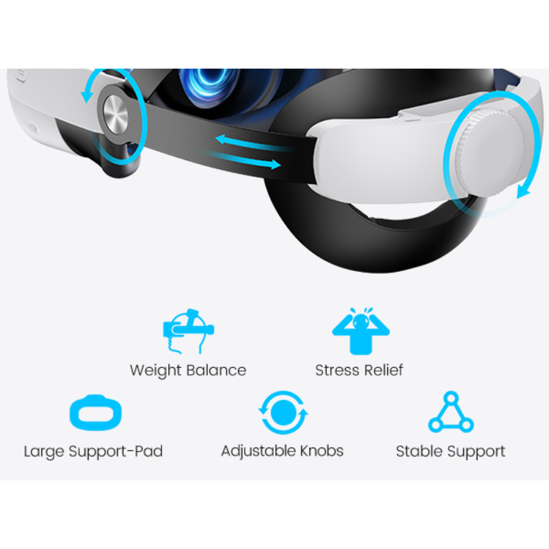BEBONCOOL Adjustable Head Stra - Gaming Accessories Headset ulasan dan harga
