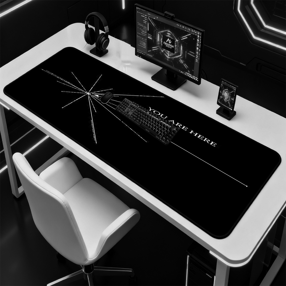 Minimalist Geometric Desk Mat  - Gaming Accessories Very ulasan dan harga