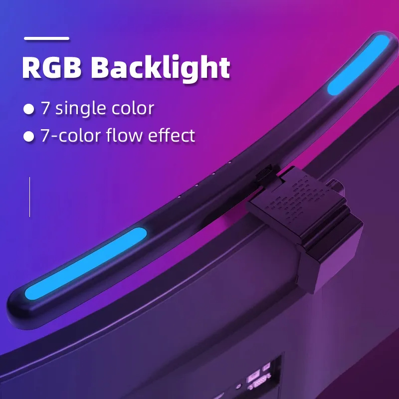 Curved LED Monitor Light Bar U - Monitor Light Bar ulasan dan harga